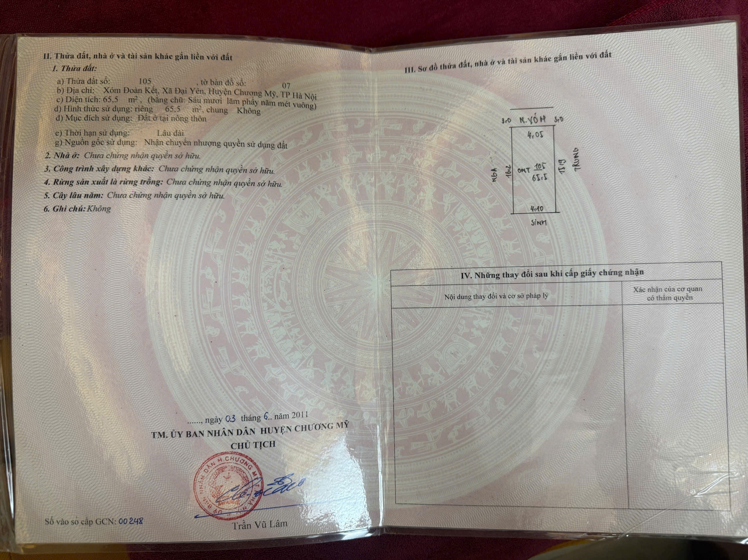 65,5m Đại Yên giá 2,8 tỷ hh 50 65,5m Đại Yên giá 2,8 tỷ hh 50